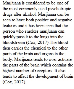 Week 8- Discussion-Drugs and Society